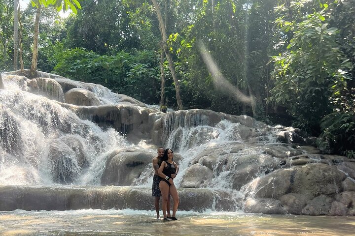 Dunn's River/ Blue Hole Waterfall Combo- Private Transport